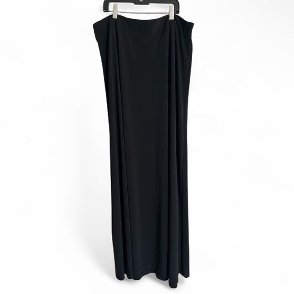 Alex Evenings Dresses & Skirts - ALEX EVENINGS Black Formal Maxi Skirt Travel Wrinkle Resistant | Plus Size 1X